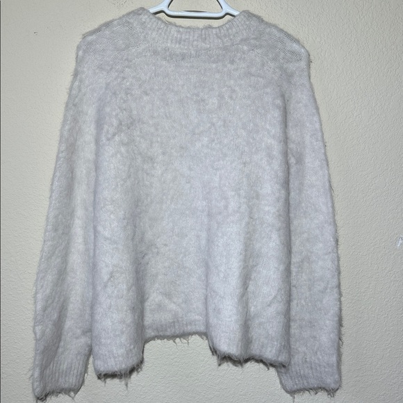 Madewell Brushed V-Neck Sweater - Picture 7 of 9
